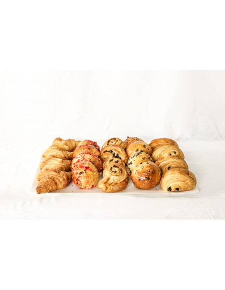 Plateau mixte 25 mini-viennoiserie