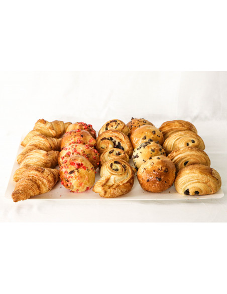 Plateau mixte 25 mini-viennoiserie