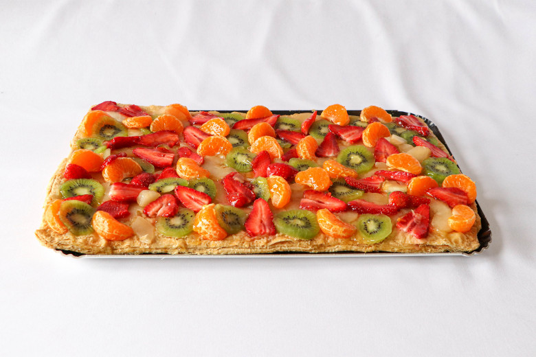 Plaque tarte multifruits