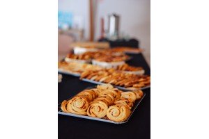 25 mini-roulés chorizo tomate