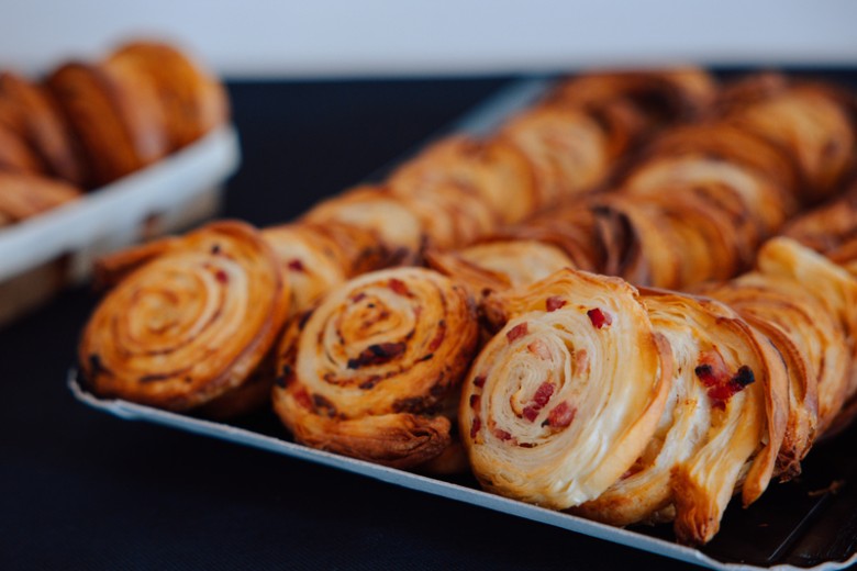 25 mini-roulés jambon emmental