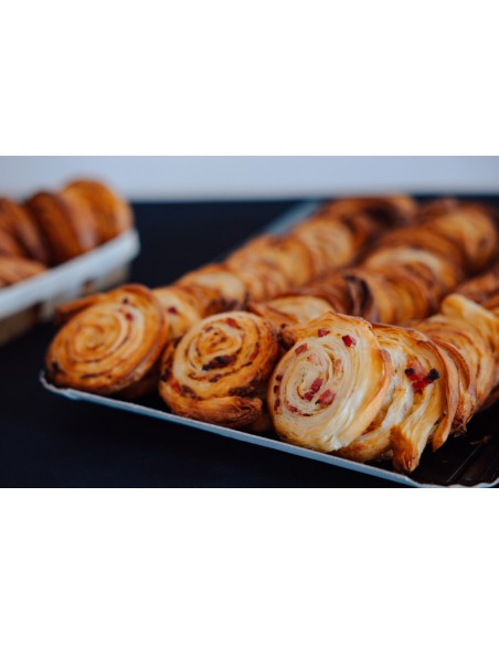 25 mini-roulés jambon emmental