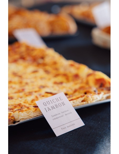 Plaque quiche